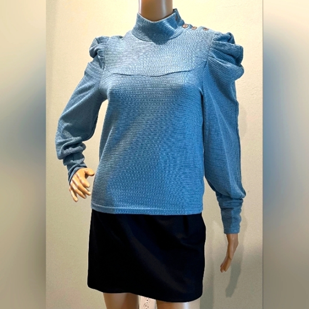 Walter Baker Peppa Top in Blue  Size Small  NWT